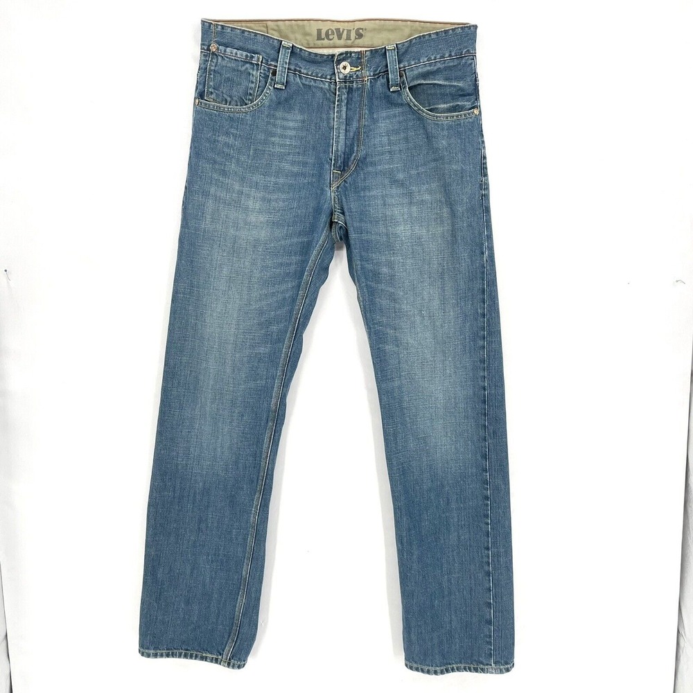 Vintage Levi's Slim Straight Limited Quantity Denim Blue Jeans Tag & Fit 34x32